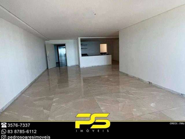 Apartamento Com 4 Dormitórios + Dce Para Alugar, 220 M² Por R$ 9.400/mês - Altiplano Cabo Branco - João Pessoa/pb #alana