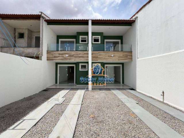 Duplex Novos no melhor do Mondubim! 3 Quartos (2 Suítes) + Wc Social por R$ 340.000 - Mondubim - Fortaleza/CE