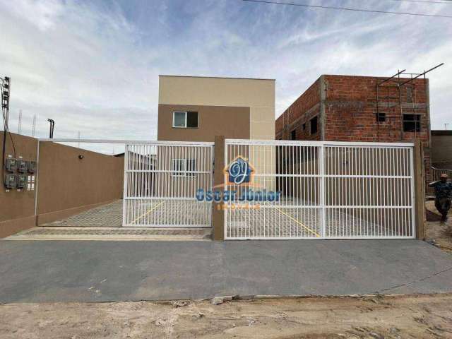 OPORTUNIDADE DE SAIR DO ALUGUEL! Apartamento com 2 Quartos (1 Suíte Reversível), 47 m² por R$ 155.000 - Gereraú - Itaitinga/CE