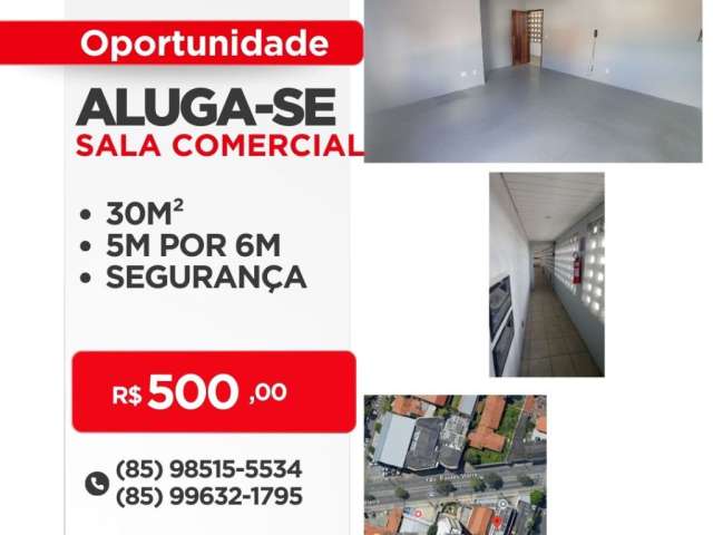 Sala comercial 30m² | aluguel | av pontes vieira |