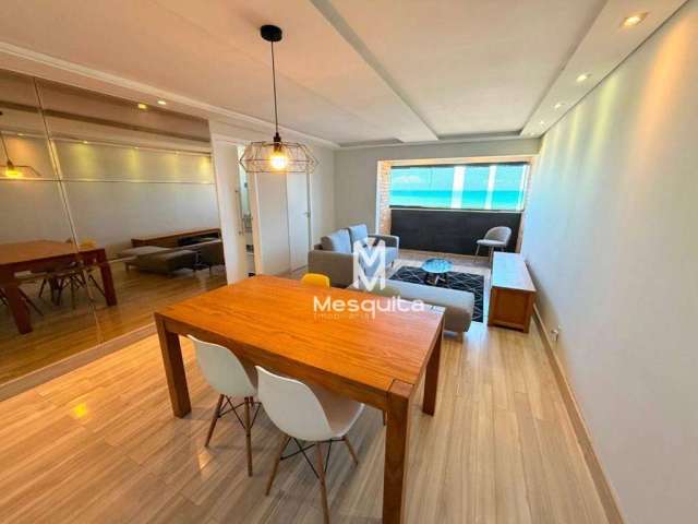 Apartamento mobiliado com 03 quartos em Manaíra com vista mar.