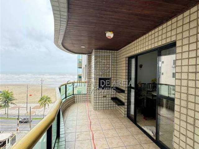 Apartamento com 2 Quartos para Locação na Aviação, Praia Grande - Frente ao Mar