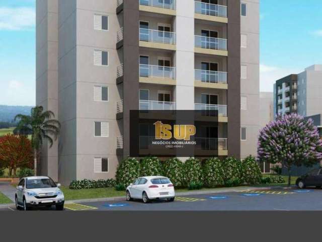 Apartamento com 2 dormitórios à venda, 60 m² por R$ 340.000,00 - Brisa da Mata - Jabotás - Paulínia/SP