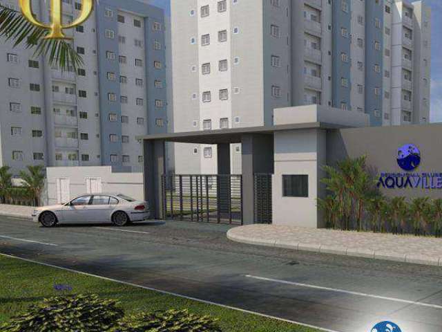 Apartamento  Residencial Aquaville com 2 dormitórios Locação