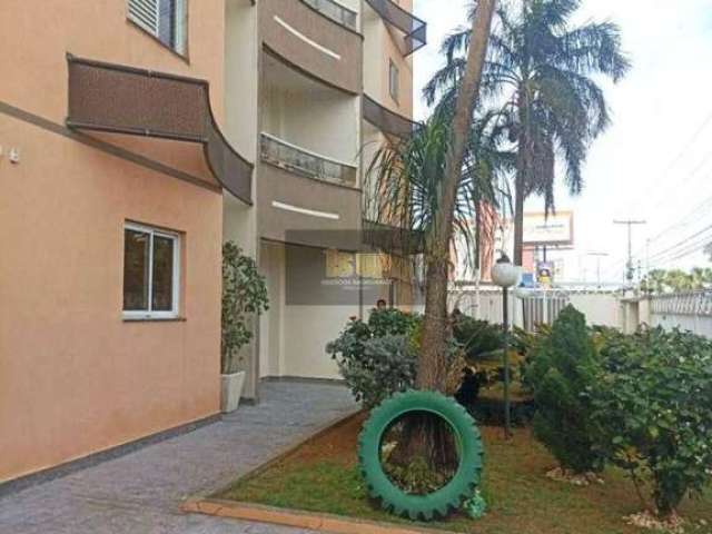 Apartamento com 3 dormitórios para alugar, 93 m² por R$ 3.955,00/mês - Morumbi - Paulínia/SP