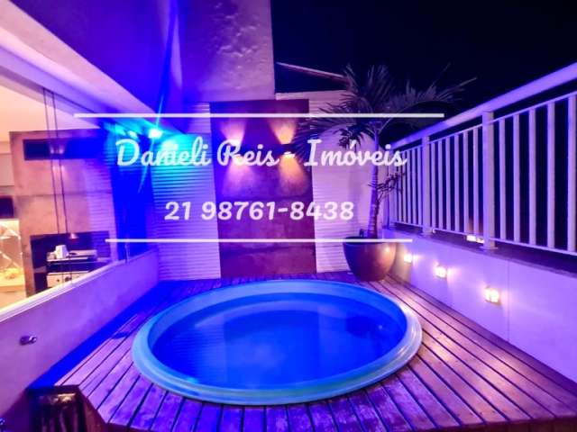 Cobertura Duplex de 3 quartos, suíte, piscina e 2 vagas.