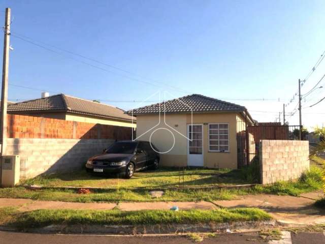 Casa com 2 quartos à venda no Residencial Professor Luiz Rossi (Padre Nobrega), Marília , 45 m2 por R$ 190.000