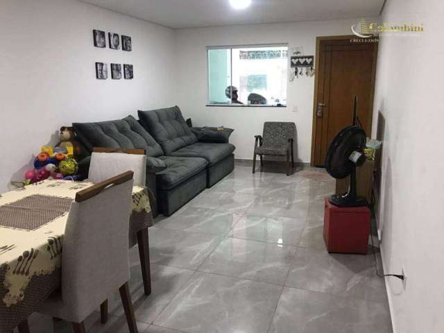 Sobrado com 3 dormitórios à venda, 125 m² por R$ 785.000 - Vila Floresta - Santo André/SP