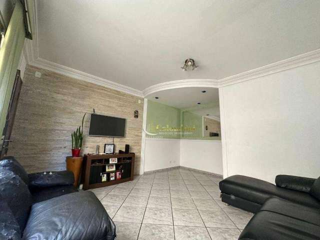 Apartamento com 2 dormitórios sendo 1 suíte com sacada de frente pra rua, 86 m² por R$ 460.000 - Osvaldo Cruz - São Caetano do Sul/SP