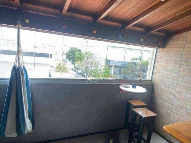 Cobertura com 1 dormitório à venda, 60 m² - Cerâmica - São Caetano do Sul/SP