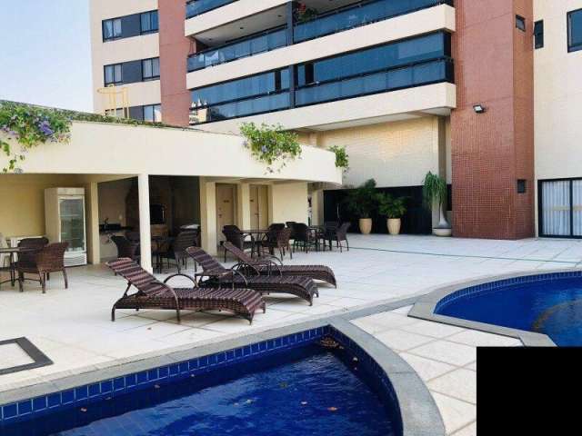 Apartamento andar alto e bastante ventilado à venda com 4 quartos e 162 m² em Lagoa Nova, Natal