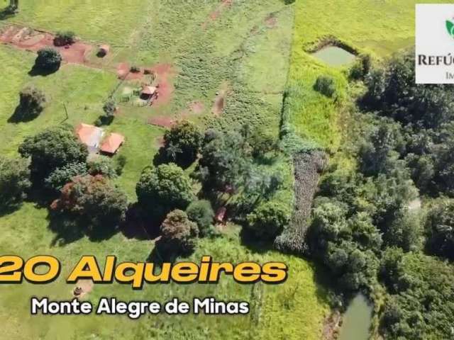 Fazenda bem estruturada em monte alegre de minas/ mg