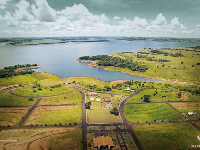 Terreno em condomínio às margens do rio grande em fronteira - mg