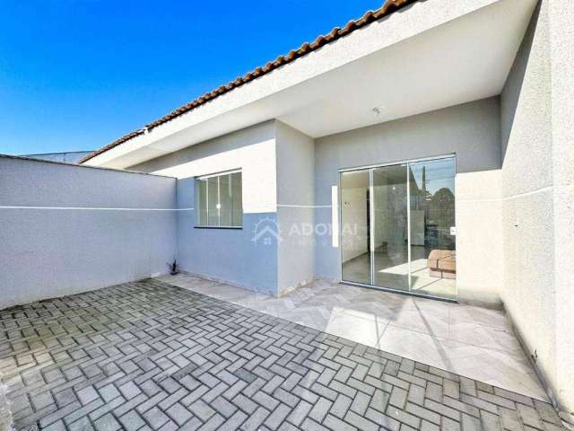 Casa com 2 dormitórios à venda, 53 m² por R$ 265.000,00 - Nereidas - Guaratuba/PR