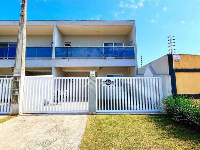 Sobrado com 3 dormitórios à venda, 102 m² por R$ 450.000,00 - Brejatuba - Guaratuba/PR