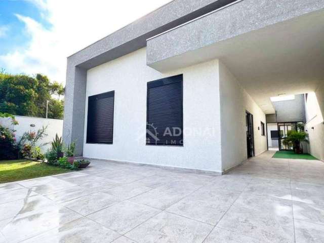 Linda Casa com Piscina, 5 dormitórios à venda, 203 m² por R$ 1.550.000 - Nereidas - Guaratuba/PR