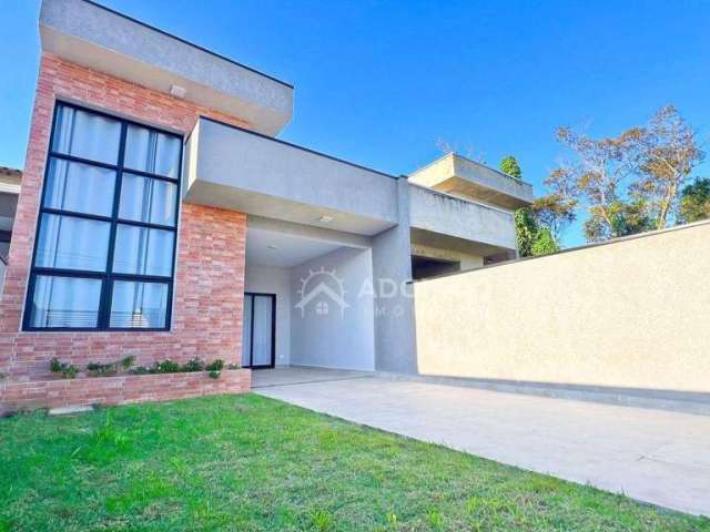 Casa Nova com Piscina, 3 dormitórios à venda, 115 m² por R$ 650.000 - Eliana - Guaratuba/PR