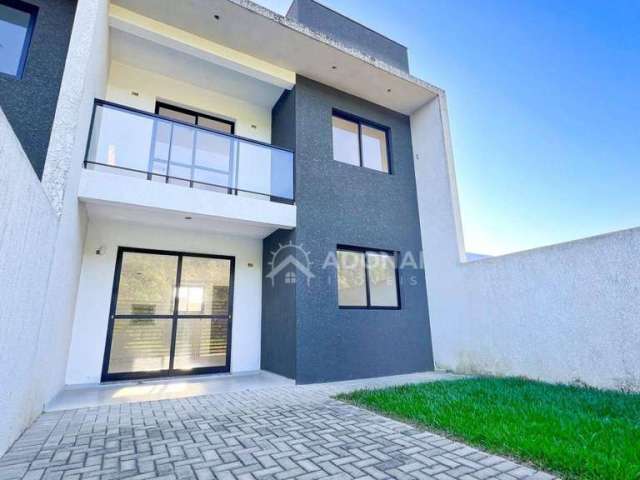 Sobrado com 3 dormitórios à venda, 74 m² por R$ 450.000,00 - Brejatuba - Guaratuba/PR