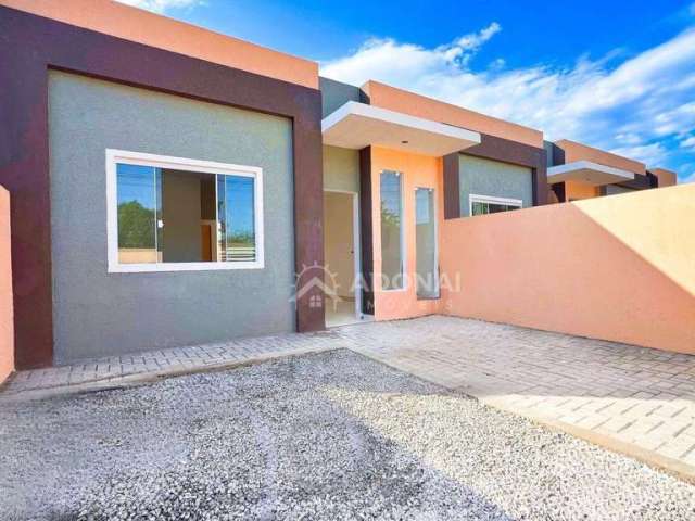 Casa com 2 dormitórios à venda, 60 m² por R$ 259.000,00 - Coroados - Guaratuba/PR