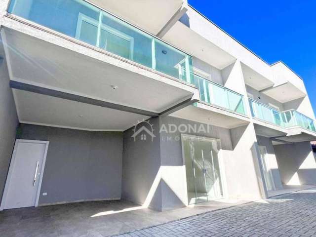 Sobrado com Piscina, 3 dormitórios à venda, 138 m² por R$ 520.000 - Piçarras - Guaratuba/PR