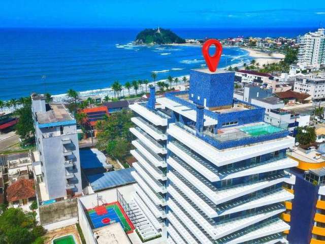 Apartamento com Vista Mar, Spa Privativo, 3 Suítes, à venda por R$ 3.190.000 - Centro - Guaratuba/PR