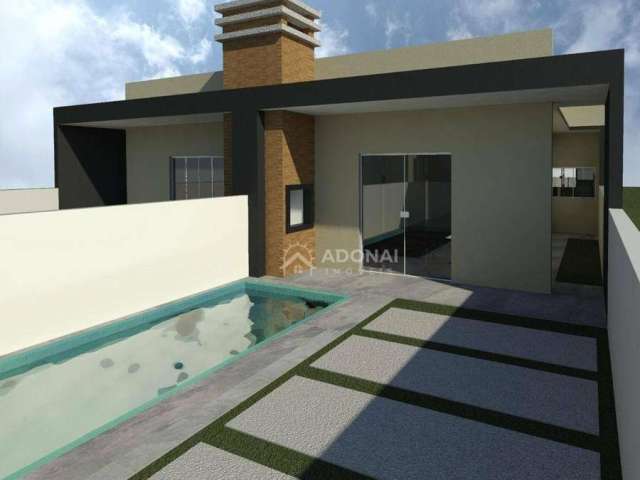 Casa com 3 dormitórios à venda, 69 m² por R$ 380.000,00 - Eliana - Guaratuba/PR