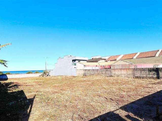 Terreno à venda, FRENTE PARA O MAR!! 500 m² por R$ 2.100.000 - Nereidas - Guaratuba/PR