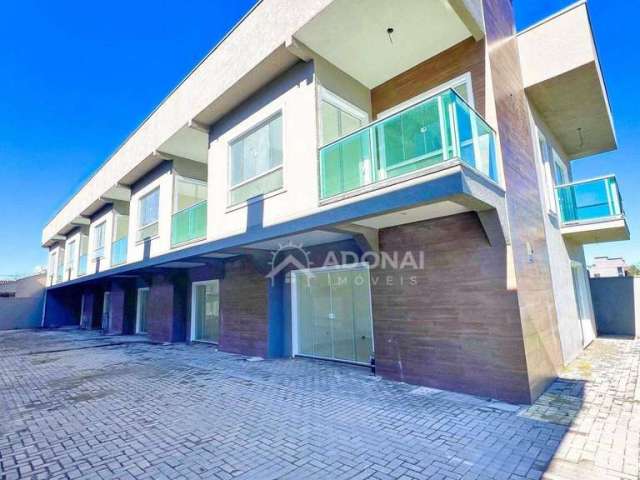 Sobrado com 3 dormitórios à venda, 119 m² por R$ 470.000,00 - Brejatuba - Guaratuba/PR