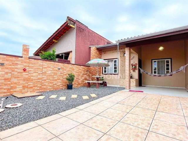 Casa TOTALMENTE MOBILIADA, APENAS 1 QUADRA DO MAR!! com 3 dormitórios à venda, 100 m² por R$ 490.000 - Nereidas - Guaratuba/PR