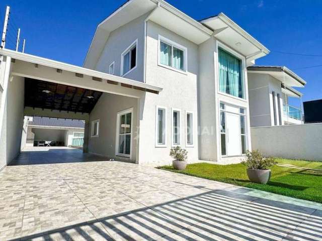 Casa com 4 dormitórios à venda, 226 m² por R$ 1.600.000,00 - Brejatuba - Guaratuba/PR