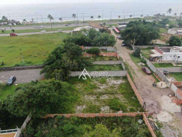 Terreno á 50m da orla, na praia Massaguaçu