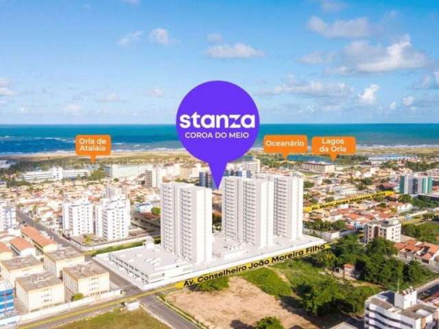 Apto a venda no STANZA. 70m2, 3 quartos em Coroa do Meio - Aracaju - SE