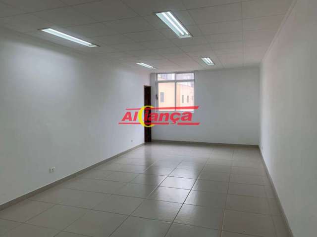 Sala comercial para alugar com 33m², vila galvão - guarulhos/sp por r$1.390,00