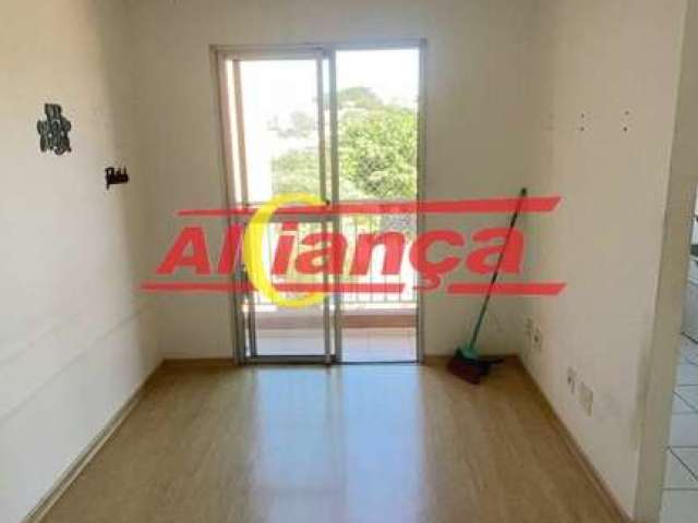 Apartamento com 2 quartos para alugar, 47 m² - Bairro - Cocaia  Guarulhos/SP - por R$1.500,00