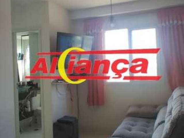 Apartamento para alugar com  2 quartos, 1 vaga,   47m²- vila bremem - guarulhos/sp - r$1.800,00