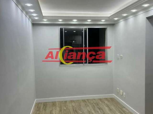 Apartamento com 2 quartos e 1 vaga de garagem alugar, 45m² - Jd. Adriana - R$ 1.400,00