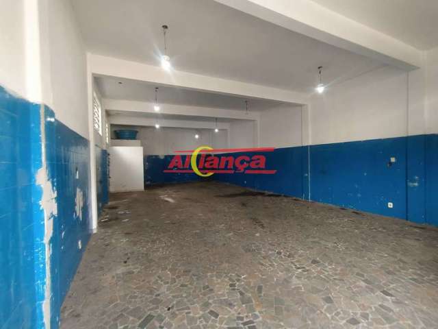 Salão para alugar com 85m², 02 vagas, jardim são paulo - guarulhos/sp por r$ 2.800,00