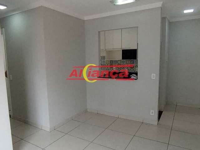 Apartamento com 2 quartos para alugar,  45m² - Ponte Grande - Guarulhos/SP -  Por R$ 1.800,00