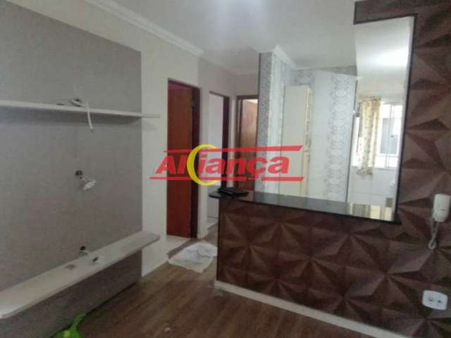 APARTAMENTO 46m² COM 2 DORMITÓRIOS E 1 VAGAS DE GARAGENS - Nova Bonsucesso - Guarulhos - SP 1.300,00