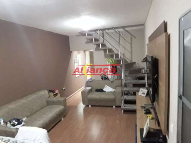 Sobrado para alugar com 03 quartos, 02 vagas, 100m², Jardim Presidente - Guarulhos/SP Por R$ 2.200,0