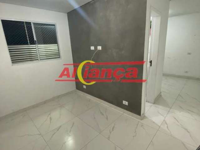 Apartamento para alugar com 55m², 01 quarto, parque continental ii - guarulhos/sp por r$ 1.600,00