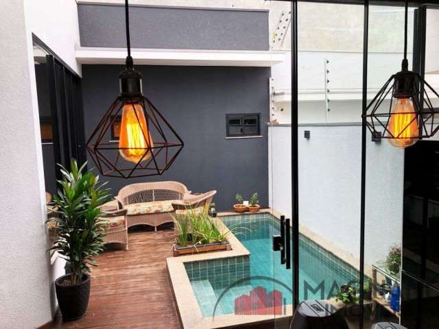 Casa com piscina, 3 quartos, 1 suíte - jardim espanha