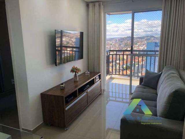 SANTO ANDRÉ Apartamento 50M², 2 dormitórios, 1 vaga, lazer completo ao lado do Parque Central e Shopping ABC, excelente valor !!!!