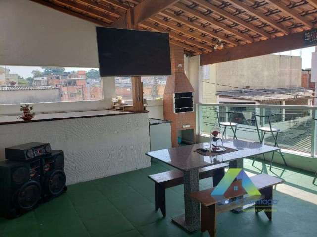 DIADEMA Sobrado 200M², 2 dormitórios, sala 2 ambientes, espaço gourmet, 2 vagas, ótima localização e valor !!!