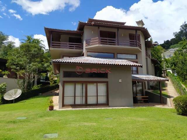 Casa em condomínio fechado com 5 quartos à venda na Rodovia Teresópolis-Itaipava, Quebra Frascos, Teresópolis, 740 m2 por R$ 4.800.000