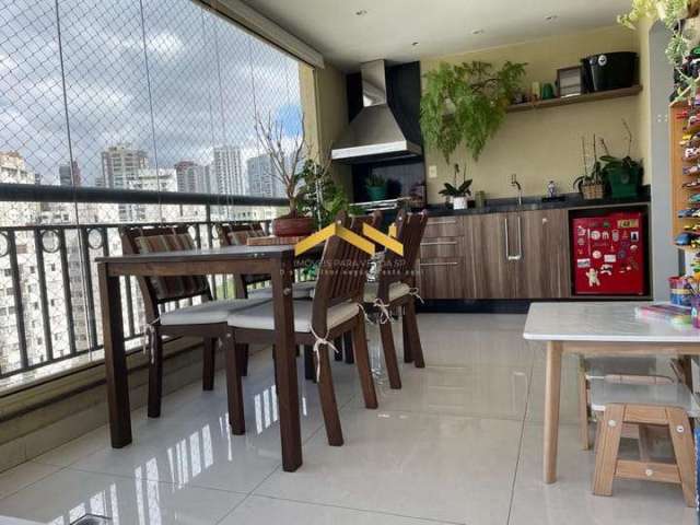 Apartamento à Venda com 126m², 3 dormitórios, 3 suítes, 3 salas e 2 vagas!!!