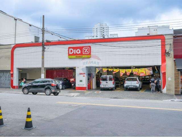 Prédio comercial a venda na Alameda Barão de Limeira, 780m2 área construída, locado para o Supermercado Dia por R$ 30,0 mil mensais