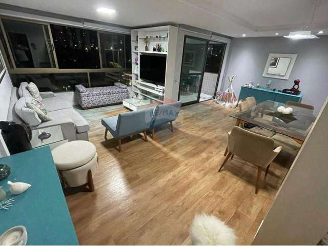 Apartamento Solar do Capibaribe na Beira Rio com 113m2, 3 dormitórios e lazer completo.