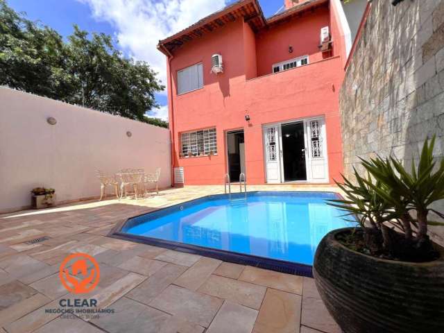 Casa geminada à venda no bairro castelo, 4 quartos, esritório, 4 vagas, piscina, churrasqueira, 292m²