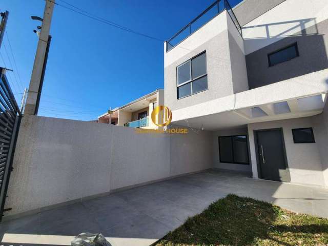 Sobrado triplex Alto Padrão 4 quartos sendo 3 suítes e rooftop com banheiro